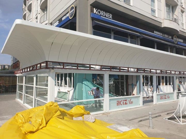 İkiz Yapı tamamlanan proje fotoğrafı 235 — pergole, cam balkon, kış bahçesi, alüminyum doğrama İstanbul